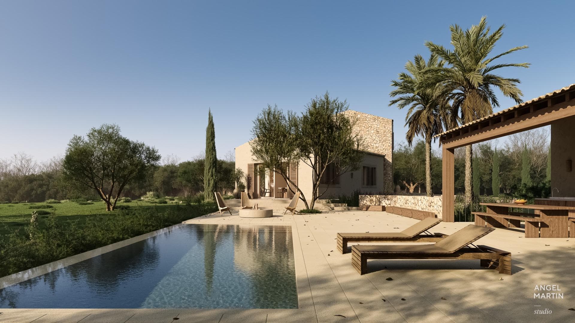 Mediterranes Juwel: Son Salom Anwesen mit Baugenehmigung und Luxusprojekt in Santanyí – foto 2