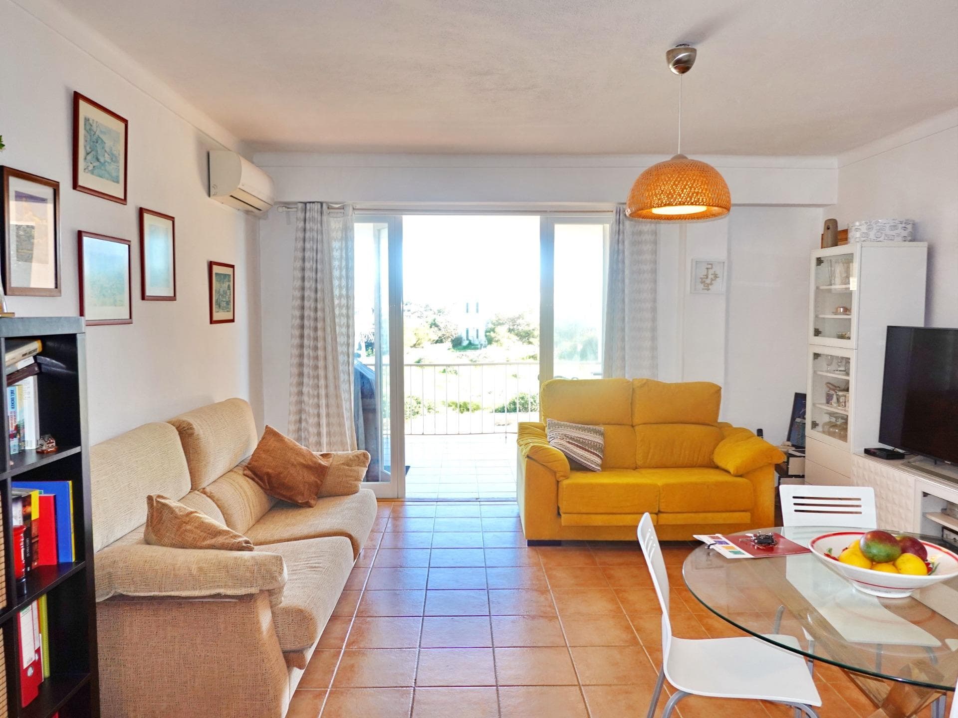 Helle Wohnung mit Meerblick in Colònia de Sant Jordi