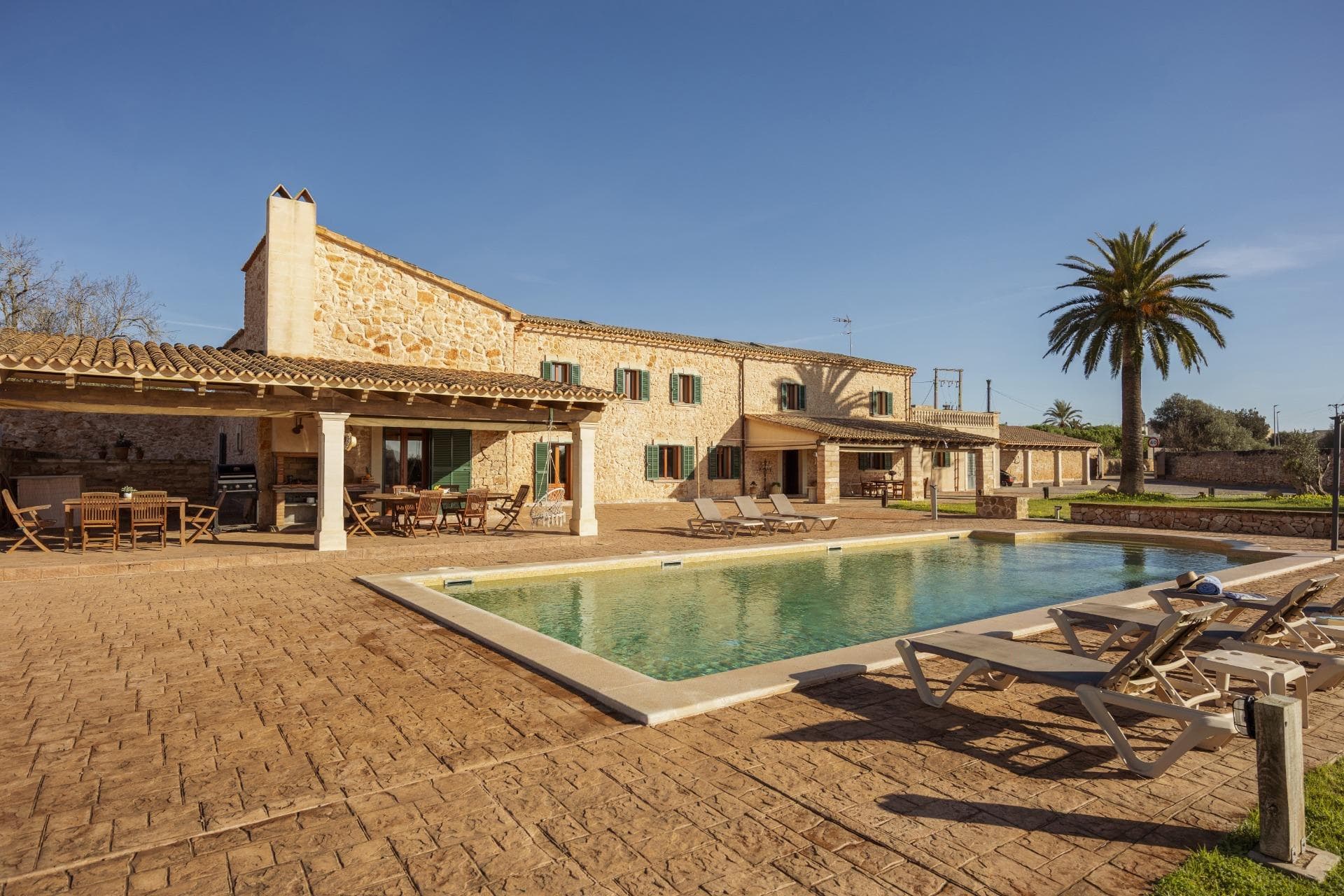 Ferienhaus mit Touristenlizenz für 8 Personen in Santanyí