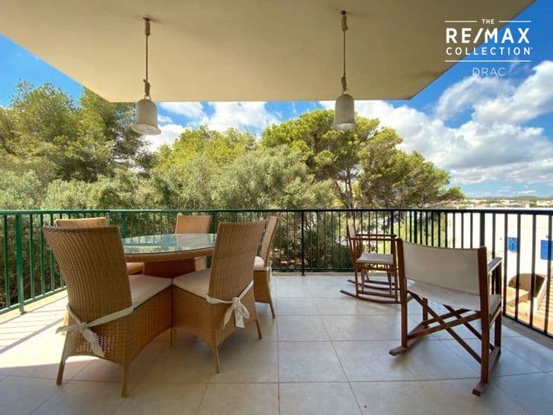 Bonito amplio piso amueblado en primera planta, en segunda línea del mar, con piscina comunitaria en Porto Colom – foto 5