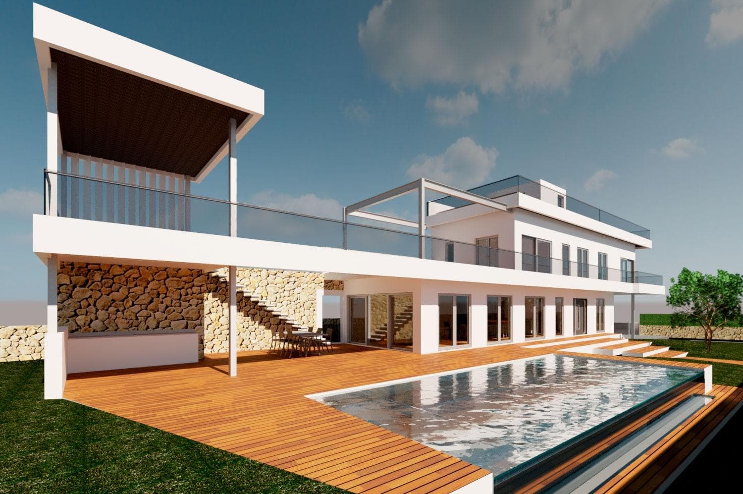 Gran solar urbano cerca de S' Amarador con proyecto