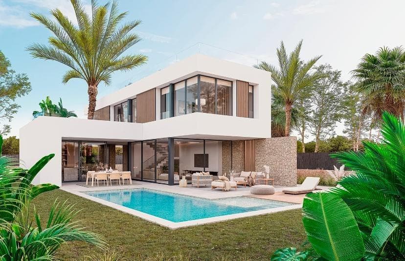 Chalet a estrenar de alto standing en S’Amarador. Parque Natural de Mondragó” – foto 4