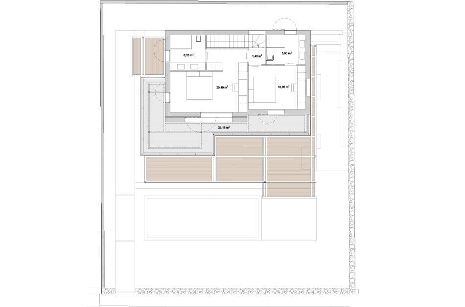 Grundstück mit genehmigtem Einfamilienhausprojekt in Cap des Moro bei S'Amarador – foto 2