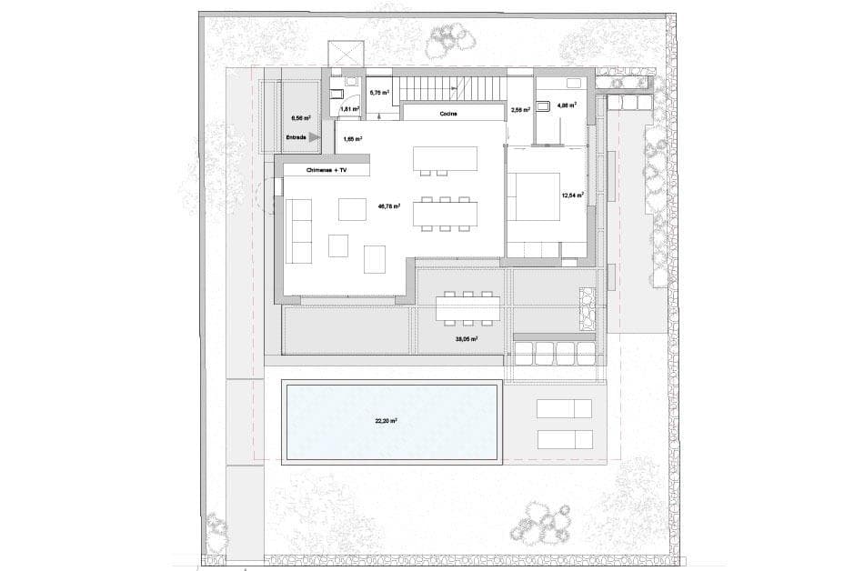 Grundstück mit genehmigtem Einfamilienhausprojekt in Cap des Moro bei S'Amarador – foto 4