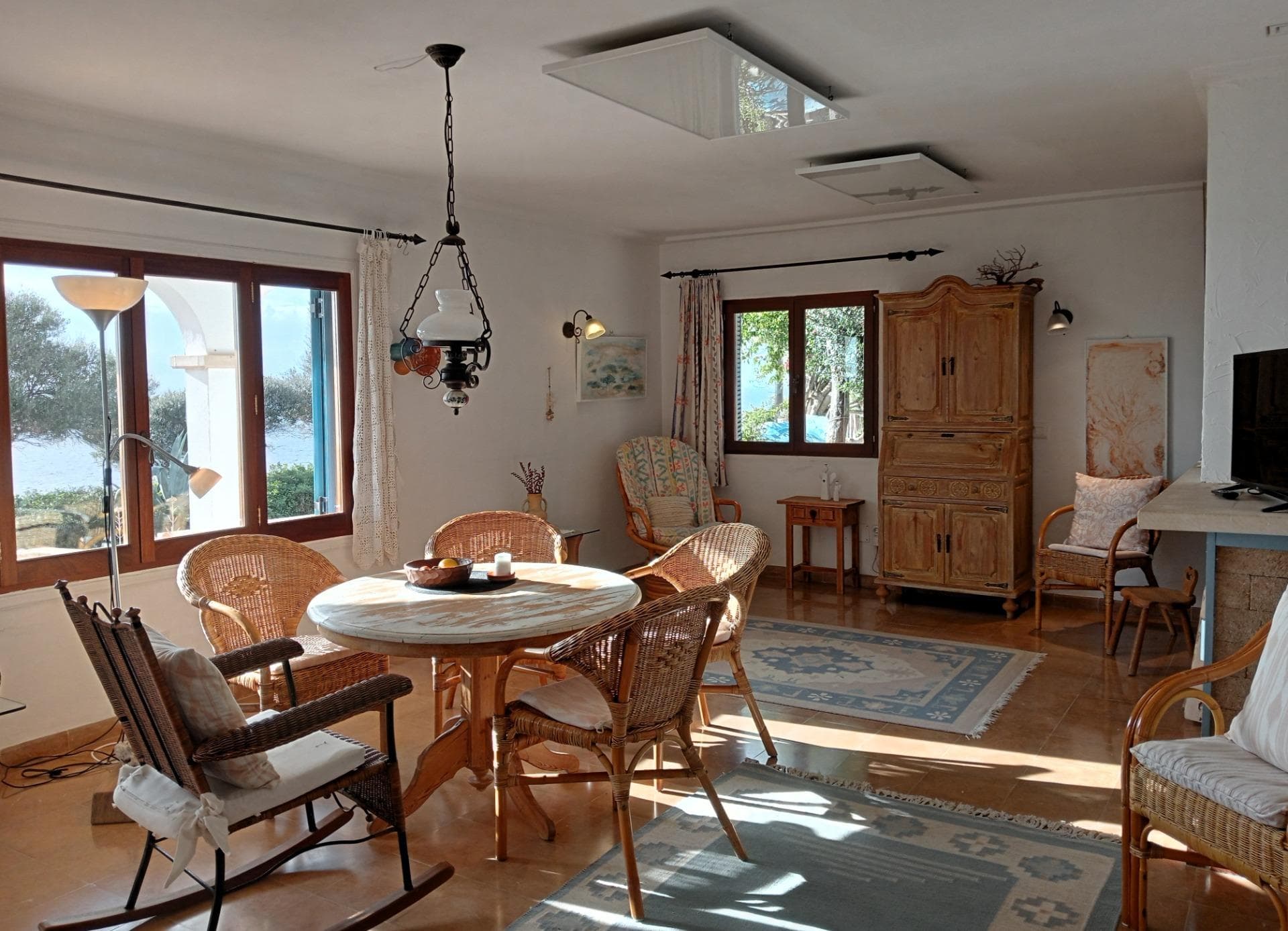 Chalet con vistas infinitas al mar, licencia vacacional y piscina en Cala Figuera – foto 4