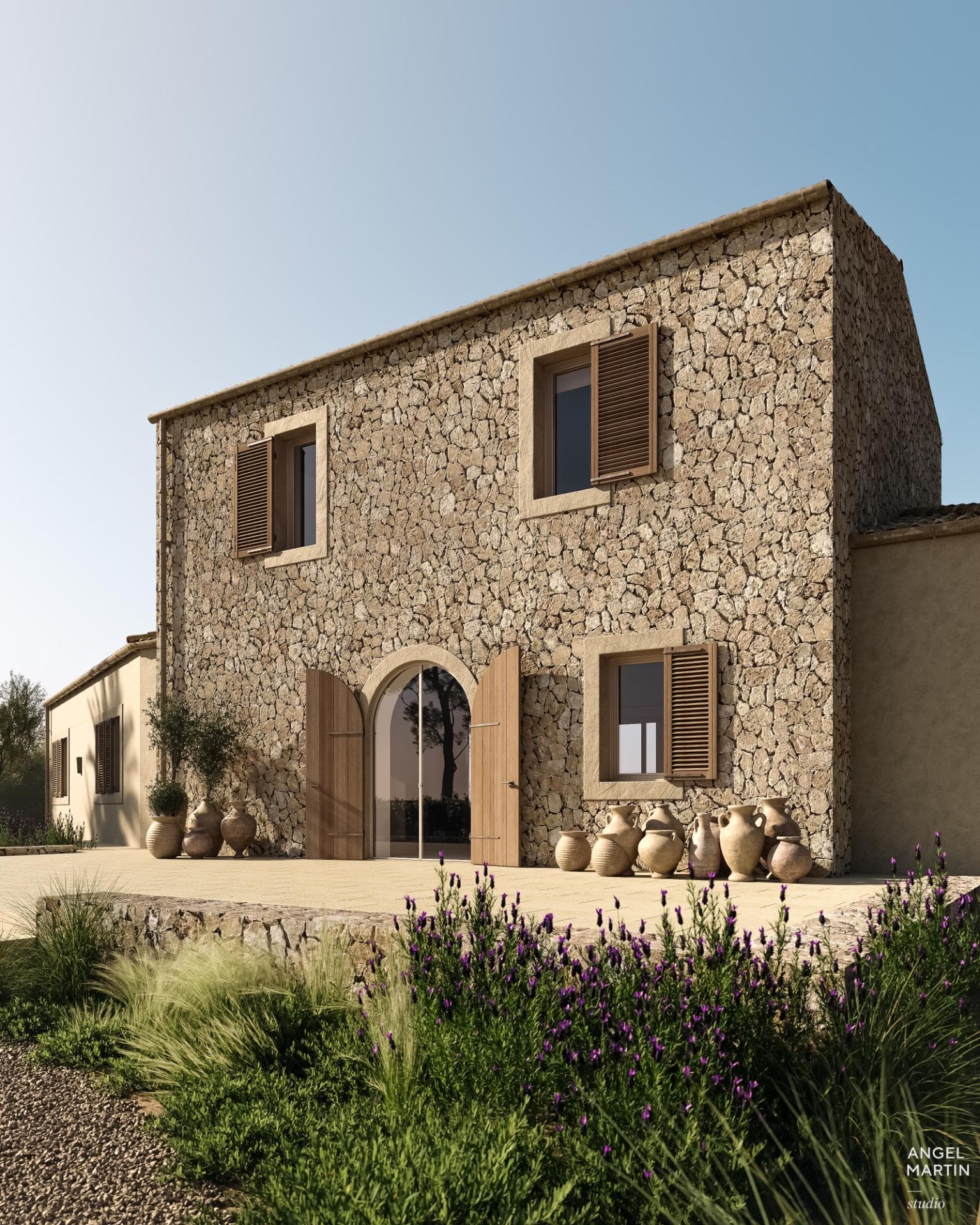 Mediterranes Juwel: Son Salom Anwesen mit Baugenehmigung und Luxusprojekt in Santanyí – foto 4